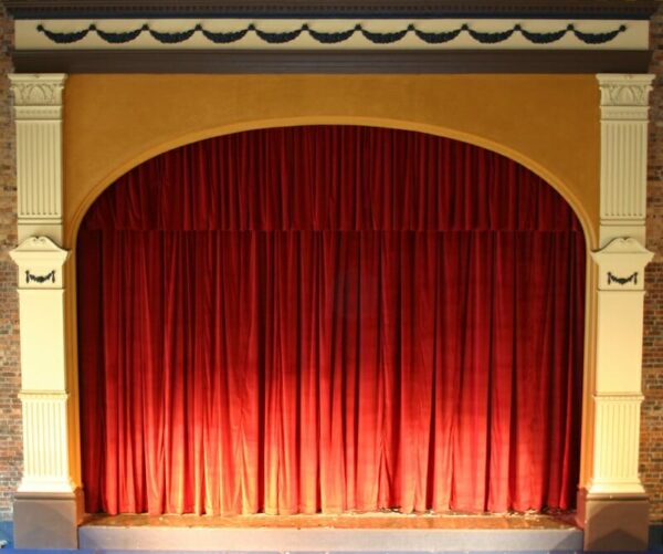 Stage Curtains, front of house curtain