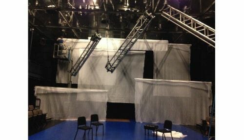 uses of scrim in theatre sets