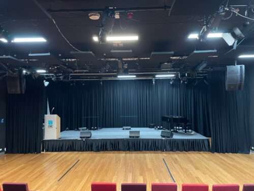 School Stage Curtains 
