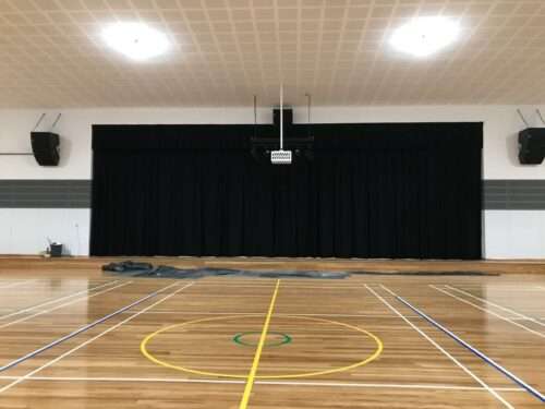 Theatre curtains for schools